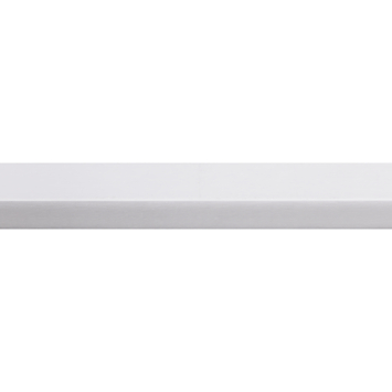Glaslat hardhout wit gegrond 24x28 mm 270 cm