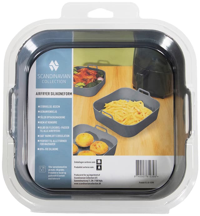 Scandinavian Collection air fryer silikoneform 5740007810398