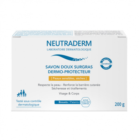 Savon doux surgras Dermo-Protecteur Neutraderm