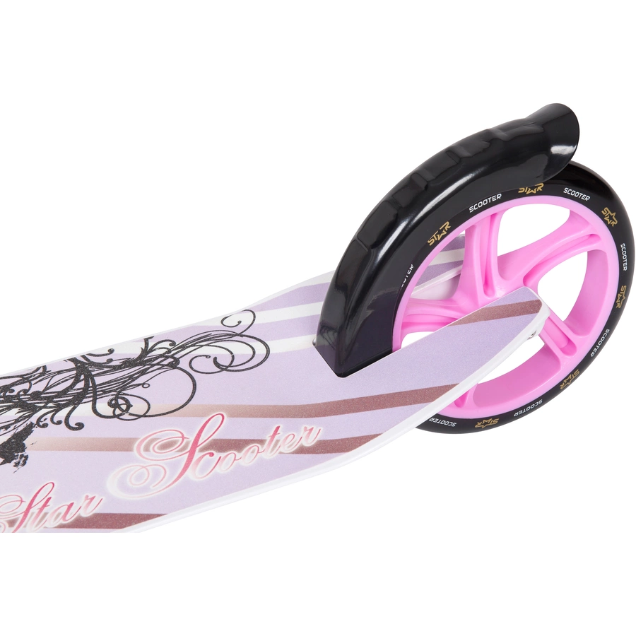 Star Scooter Roller 205mm XXL Trittbrett weiß, lila