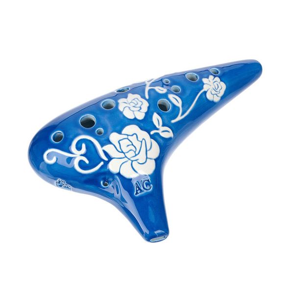 Thomann 12H Ocarina C3 Roses blue