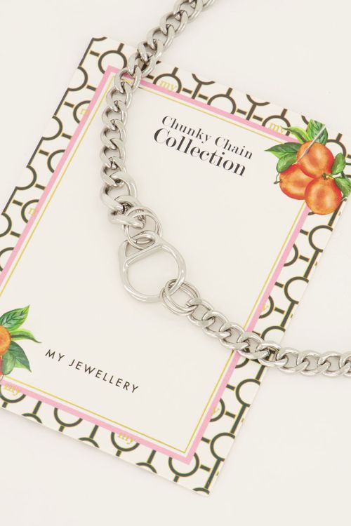 Iconic schakelketting met grove sluiting
