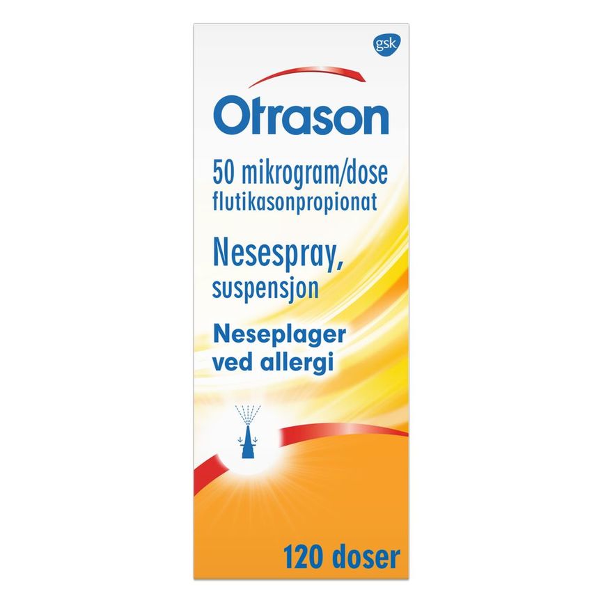 Otrason Nesespray 50 mikrogram/dose, 120 doser