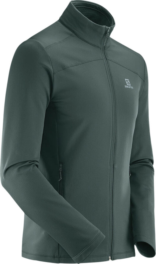 Salomon Discovery Fleecetroje Grøn