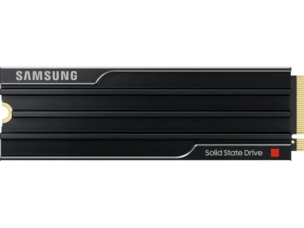 Samsung 9100 PRO MZ-VAP1T0 - SSD - krypteret - 1 TB - med køleplade - intern - M.2 2280 - PCI Express 5.0 x4 (NVMe) - 256-bit AES - TCG Opal Encryption 2.0 - sort