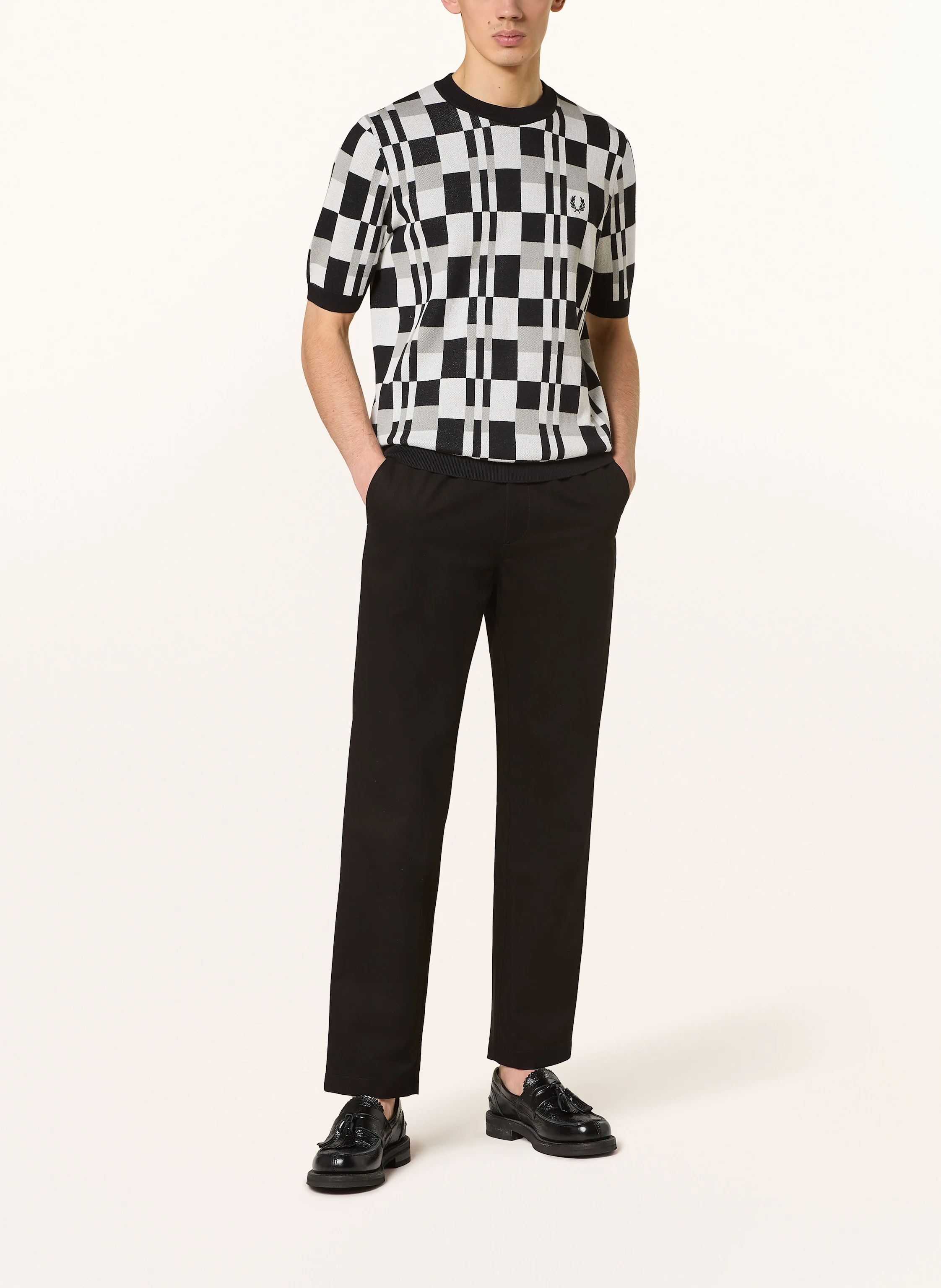 FRED PERRY Strickshirt
