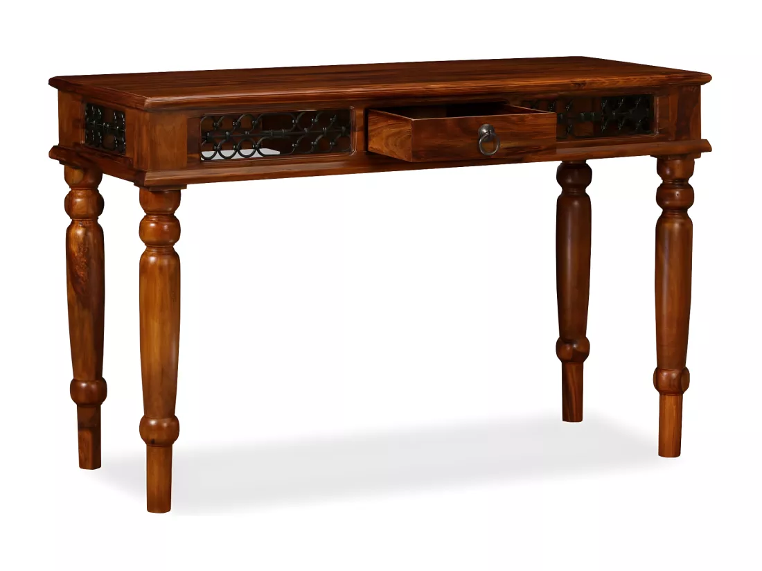 Bureau Bois massif de Sesham 120 x 50 x 76 cm