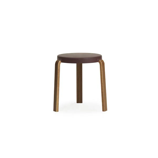 Normann Copenhagen  Tap skammel - lilla/valnød