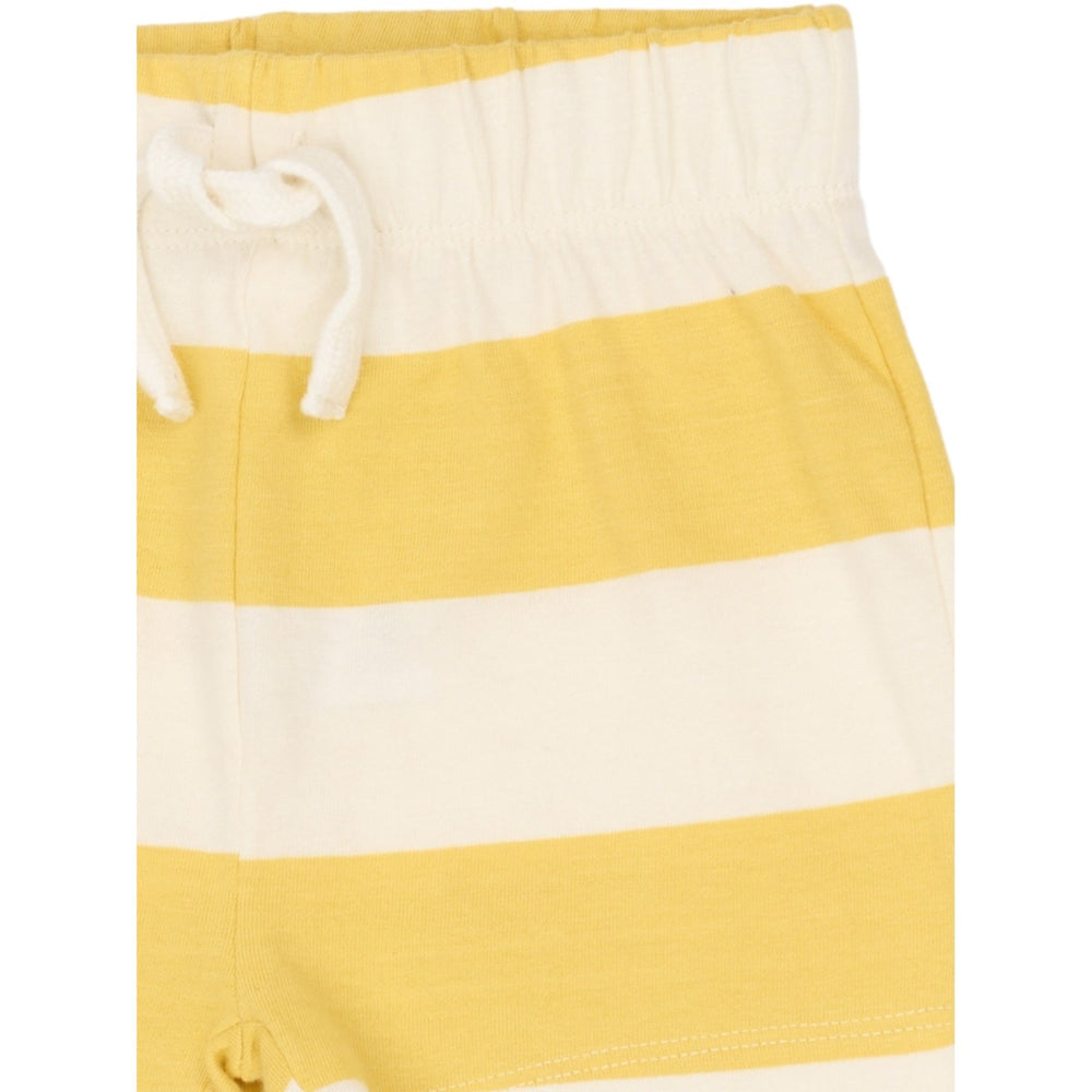 Køb THE NEW Siblings Cream Gold Striped Tnsttrevor Jersey Shorts