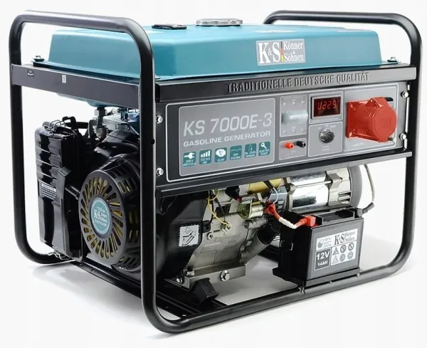 KÖNNER & SÖHNEN GENZYNISK GENERATOR 5,0kW 230/400V KS 7000E-3