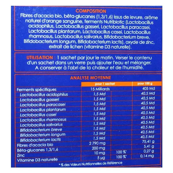 Nutrigée Microbiota Strength Sistema Imunológico 7 sachês