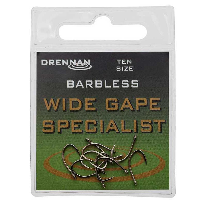 Hameçon Drennan Wide Gape Specialist B'less