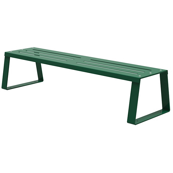 Banquette à fixer ballade metal -  vert ral 6005