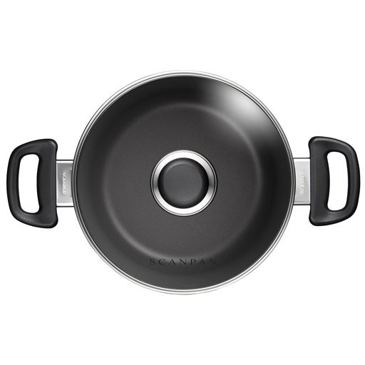 SCANPAN Classic Induction Gryde Med Glaslåg, 3,25 L