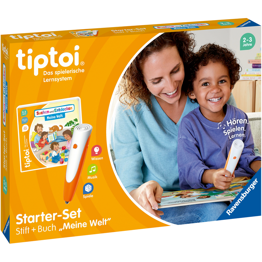 Ravensburger tiptoi® Starter-Set: Stift und Bilderbuch Meine Welt
