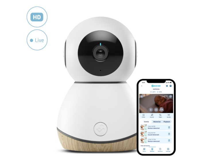 See Babyphone 0 M      Beruhigung rund um die Uhr |    Immer im Blick, immer zusammen |    Tröstend |    Modernes, minimalistisches Design |