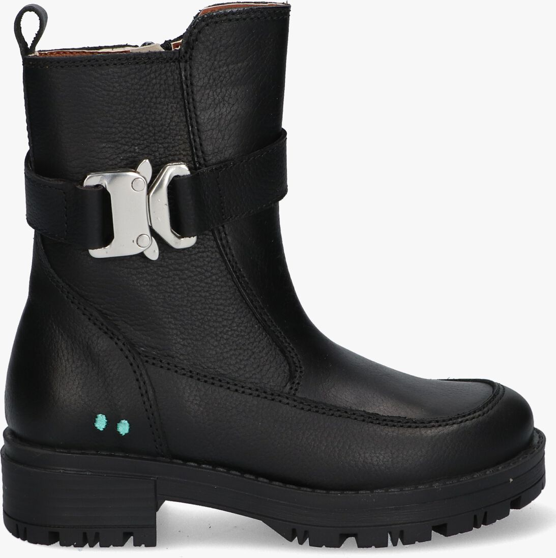 BUNNIESJR zwarte bunniesjr biker boots floor fancy
