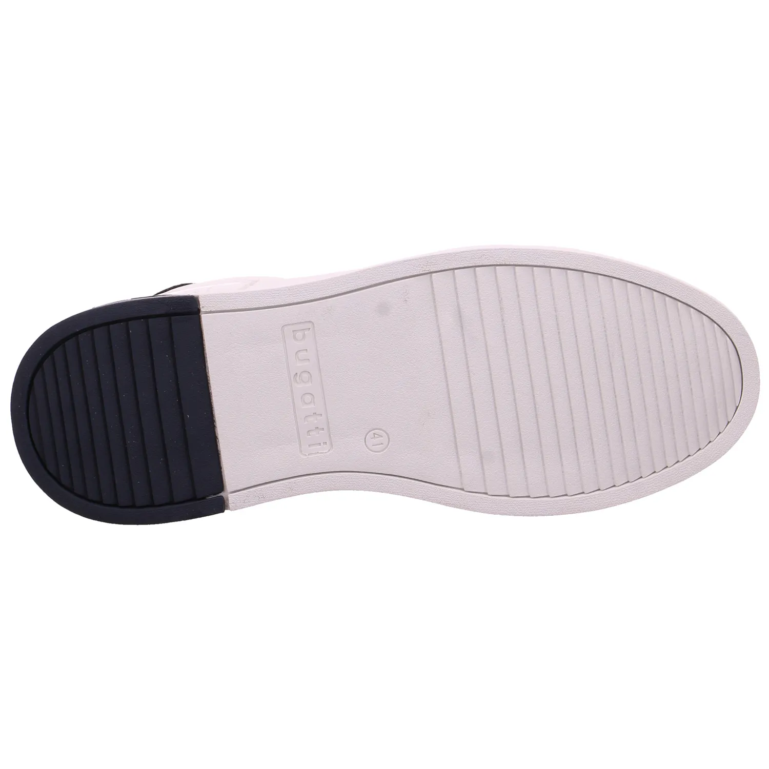 BUGATTI SHOES Halbschuhe Sneaker Weiss Lederimitat