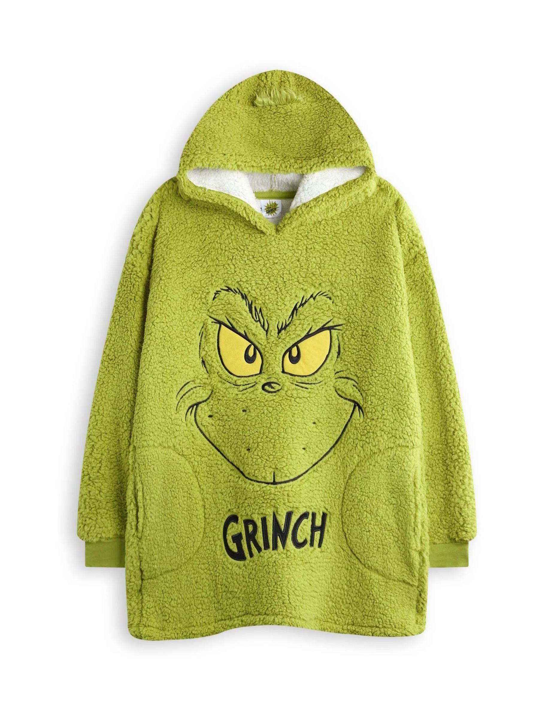 Vanilla Underground uniseks The Grinch dekenhoodie voor kinderen