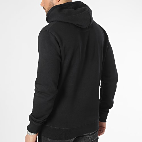 Sweat Capuche Afro Congo Noir Jaune