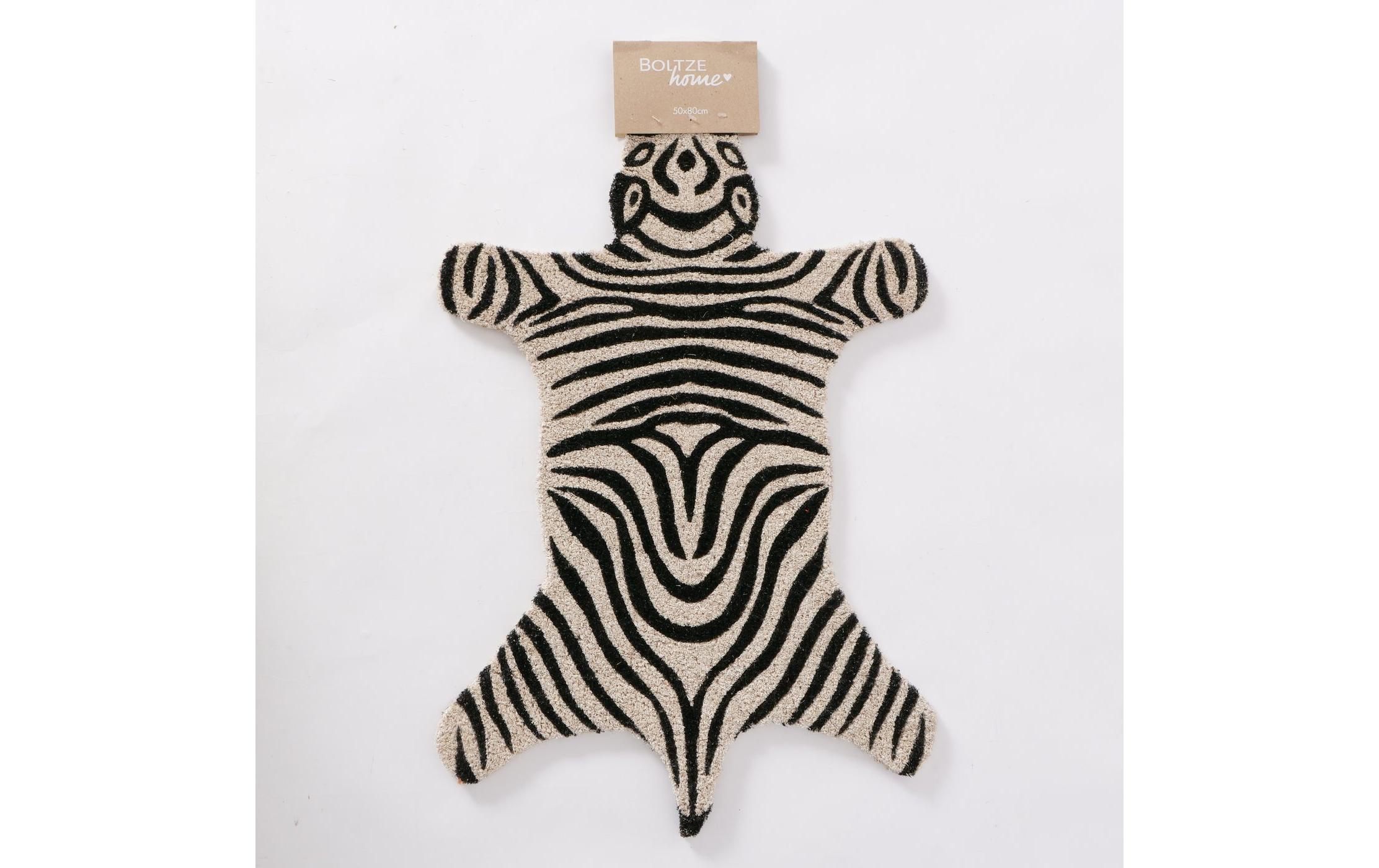 Fussmatte Zebra 80 x 50 cmTürvorleger