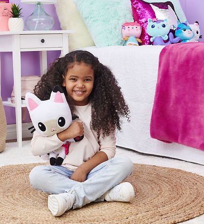 Gabby's Dollhouse Kuscheltier m. Ton/Licht - 33 cm - Sprechende