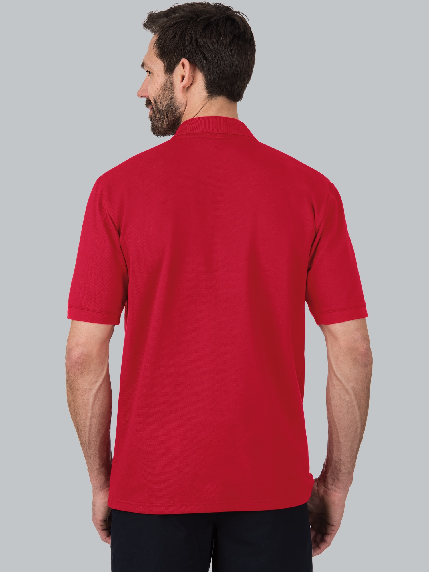 Poloshirt für Industriewäsche Kirsch