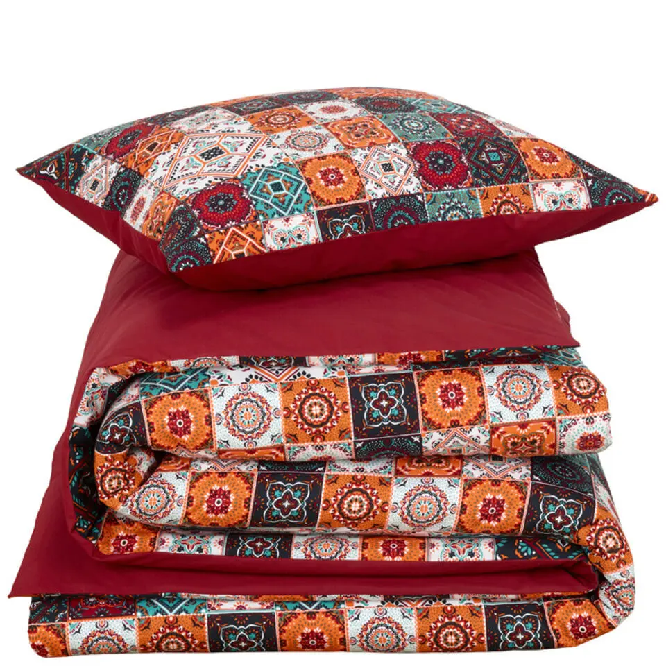 De Witte Lietaer Dekbedovertrek Ankara - Eenpersoons - 140 x 200/220 cm - Katoen