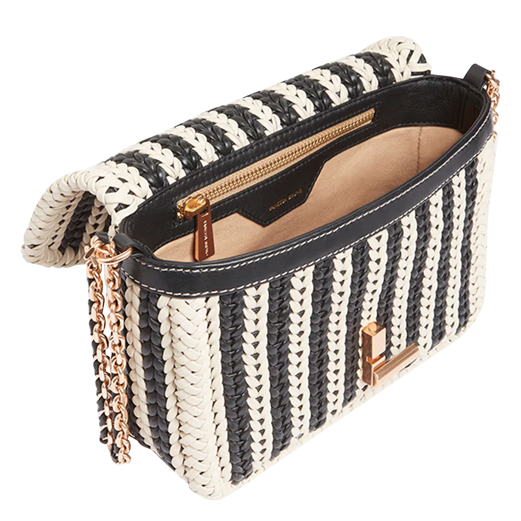 NANO MOON - Sac bandoulière en cuir | Multicolore
