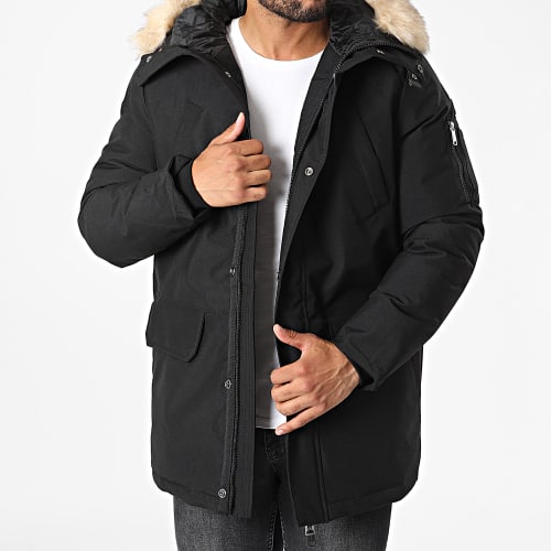 Parka Fourrure Nelson 20 Noir