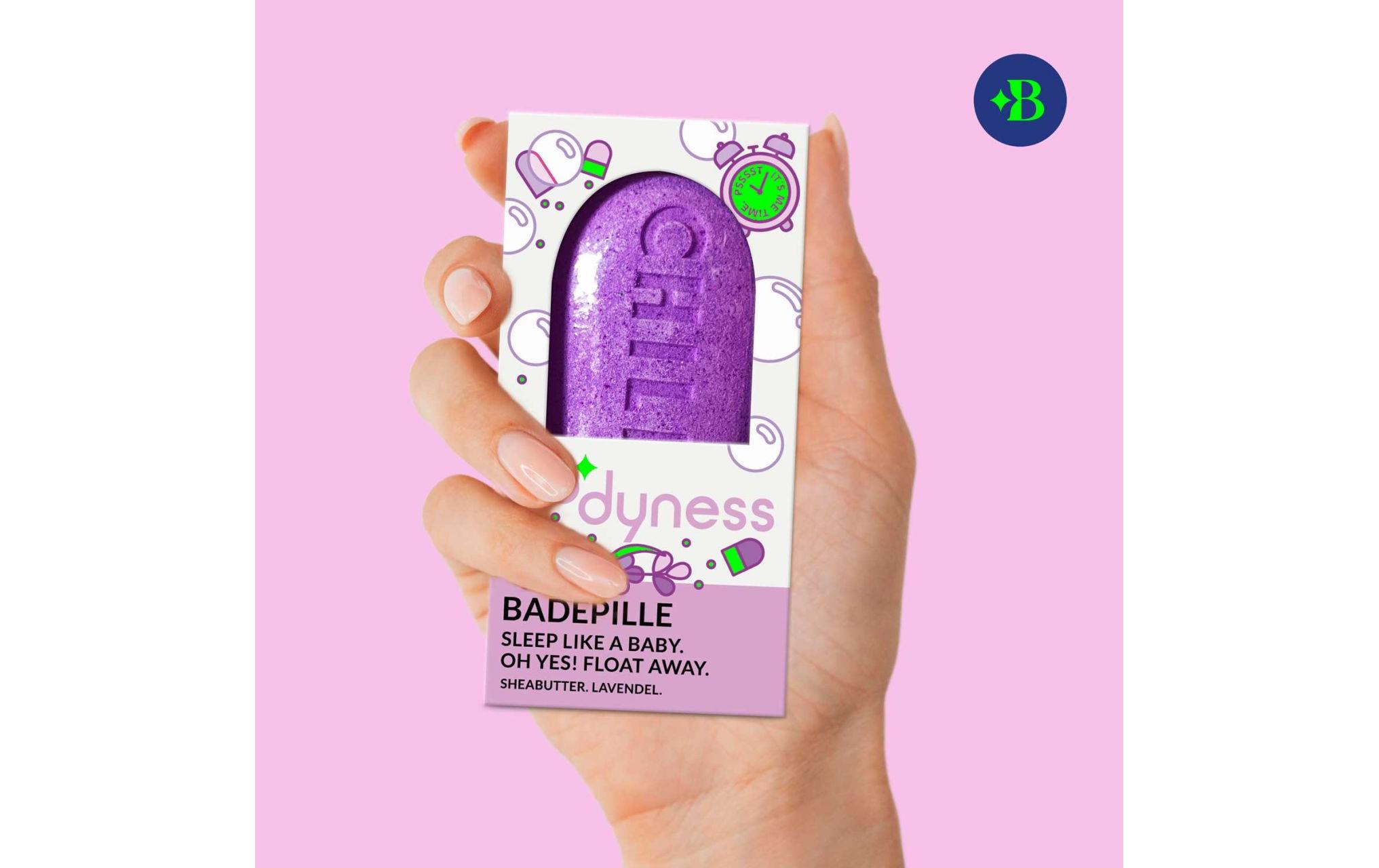 Bodyness Chill Pill 1 Stück, assortiertBadepille sorgt für entspannende Aromatherapie Effekte