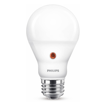 Philips LED peer E27 60W dag/nacht sensor mat niet dimbaar