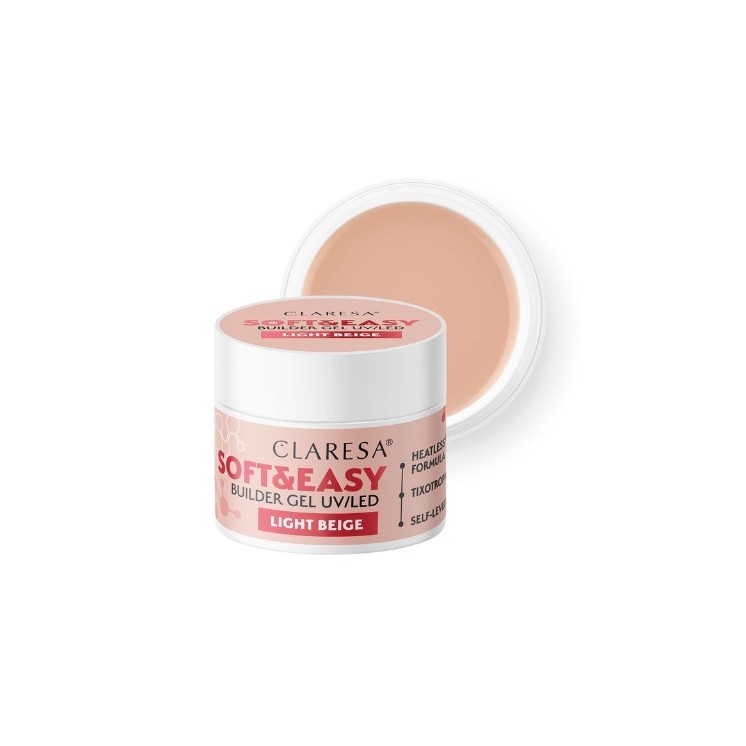 Claresa Soft & Beige Nagelaufbaugel Light 45 g