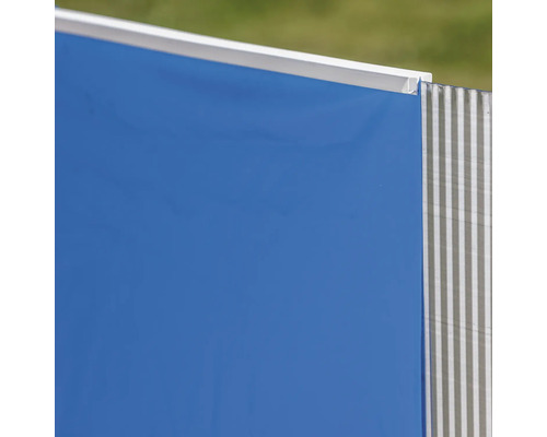 Opzetzwembadset van staalwand Gre rond Ø 320x122 cm incl. zandfiltersysteem, skimmer, ladder & filterzand wit