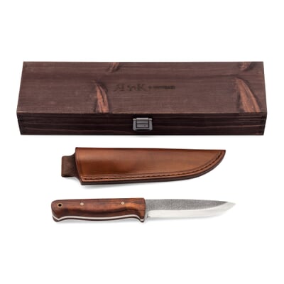Handgefertigtes Flach-Erl-Messer