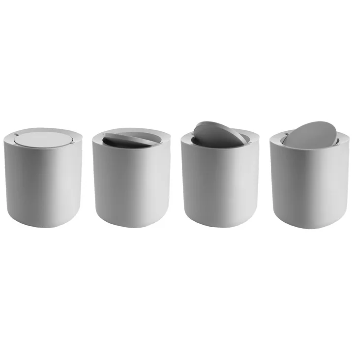 Alessi - Birillo Abfallkorb PL10 W, weiss