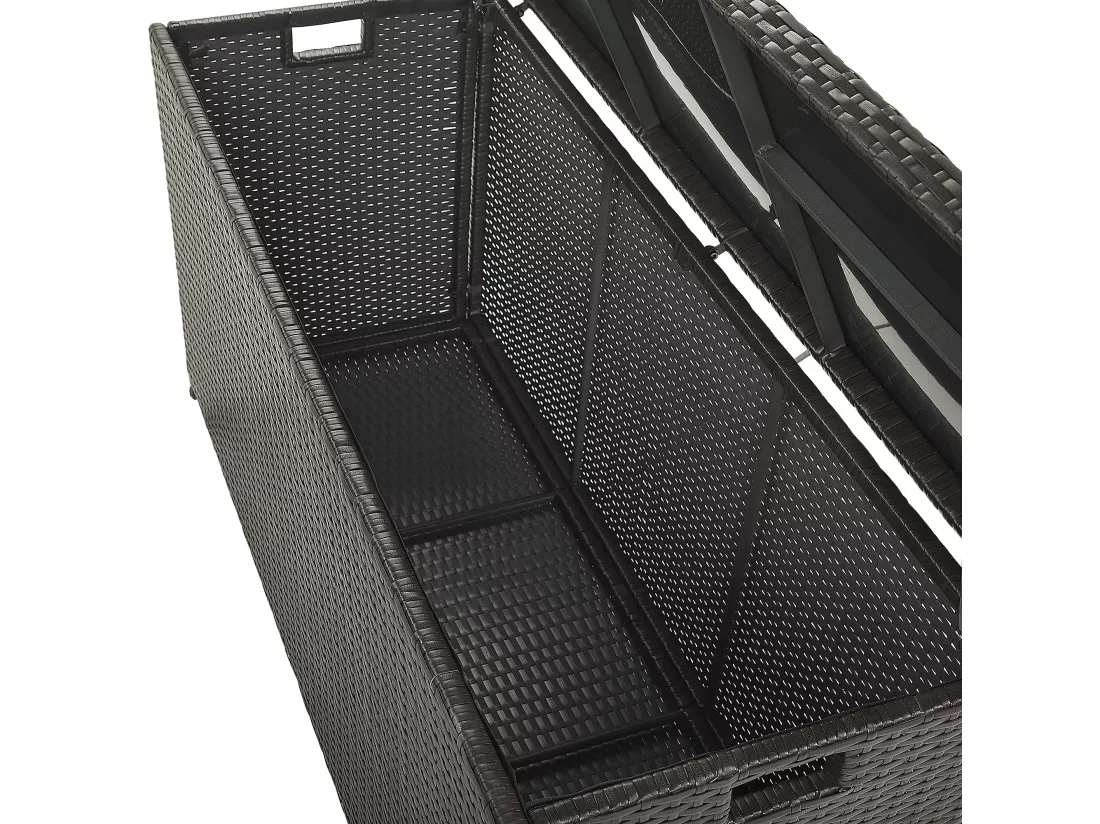 Coffre de rangement MODENA 126 cm 46 cm Marron