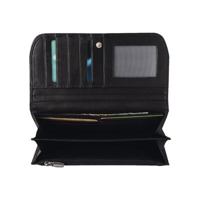 Oberthur London - Portefeuille compagnon noir