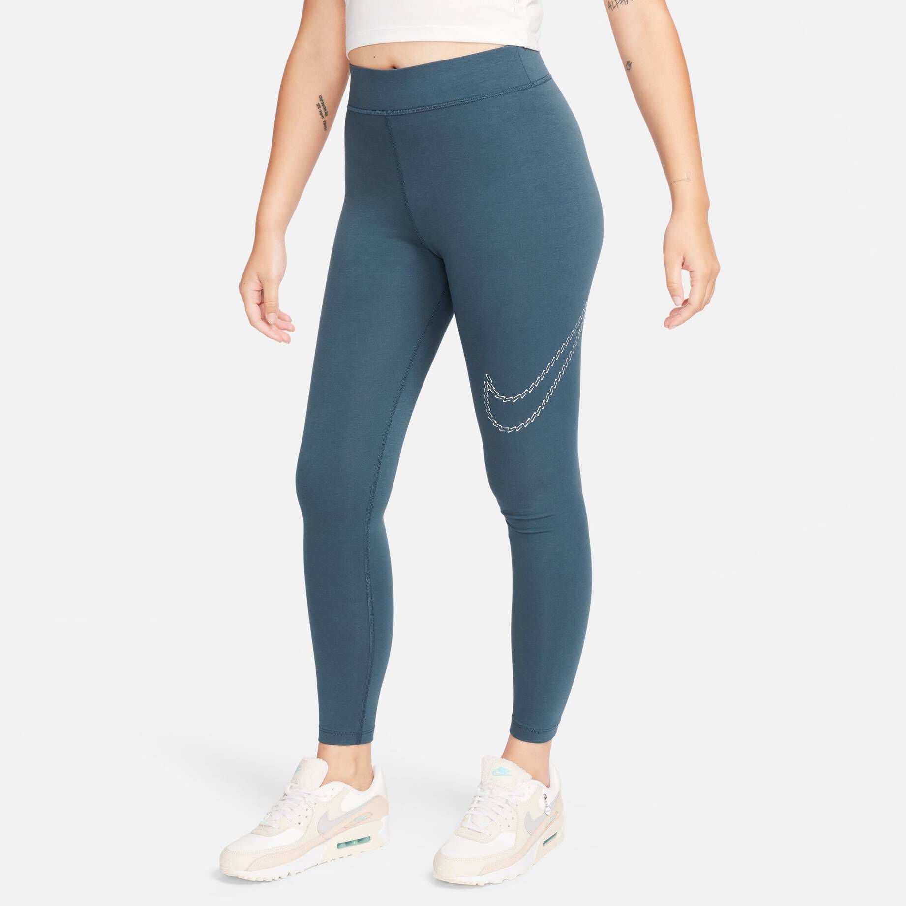 Nike Sportswear| Damen Leggings PREMIUM ESSENTIALS SHINE HR TIGHT