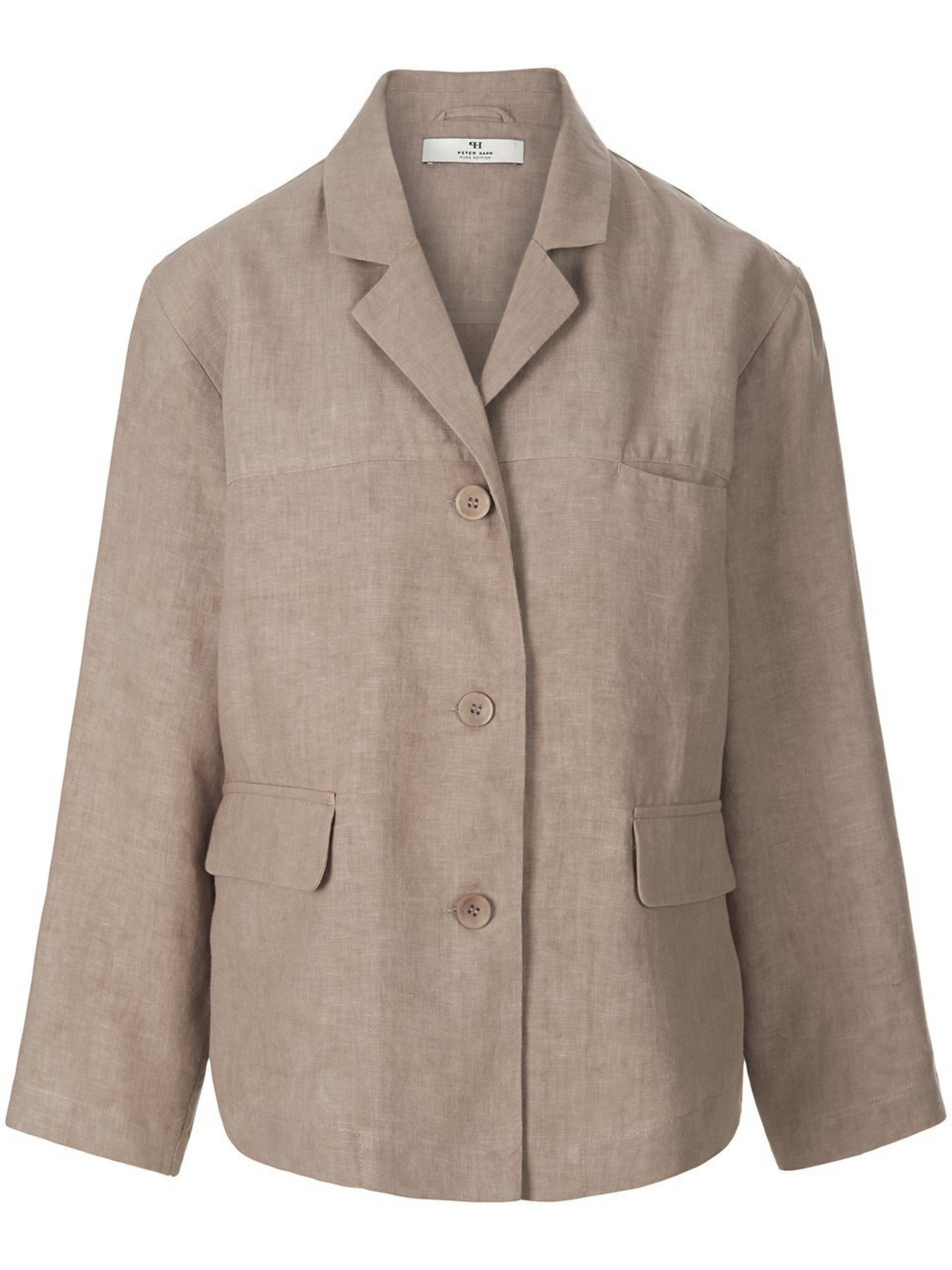 Blusen-Jacke aus 100% Leinen