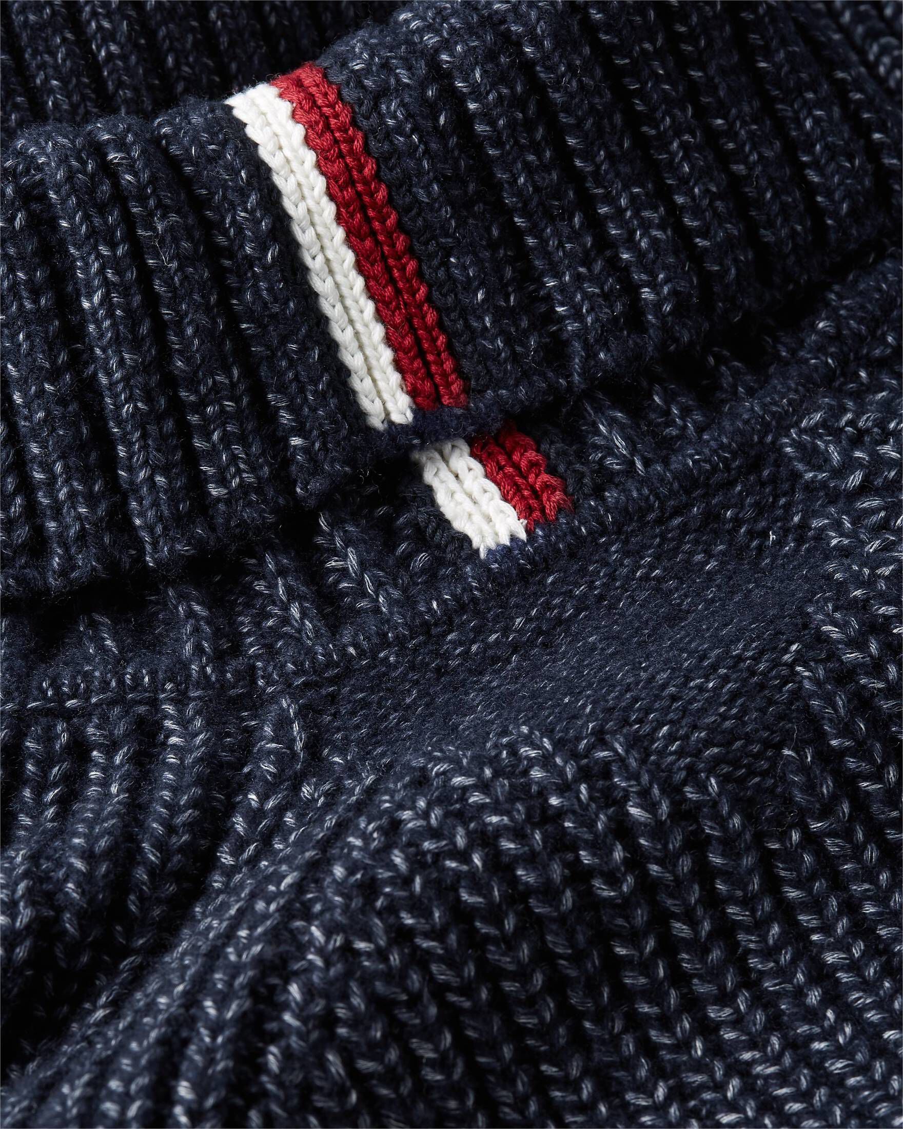 Tommy Hilfiger| Herren Rollkragenpullover 2-TONE CHUNKY mit Wolle