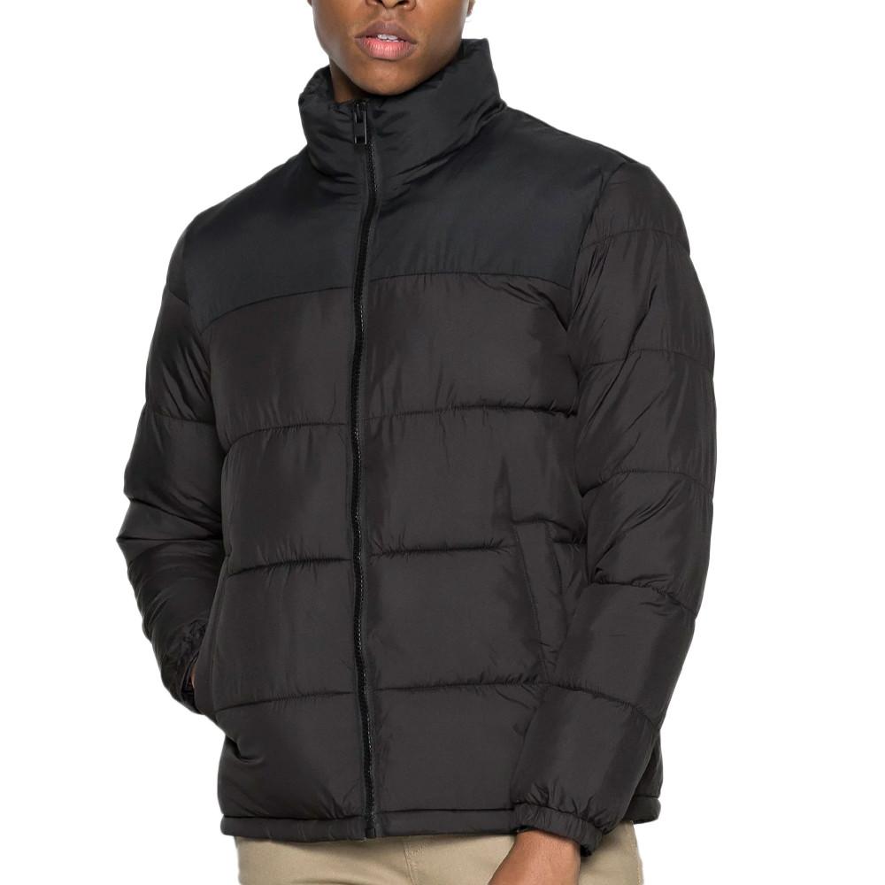 Jack & Jones Doudoune Noire Homme Jack & Jones Puffer Collar