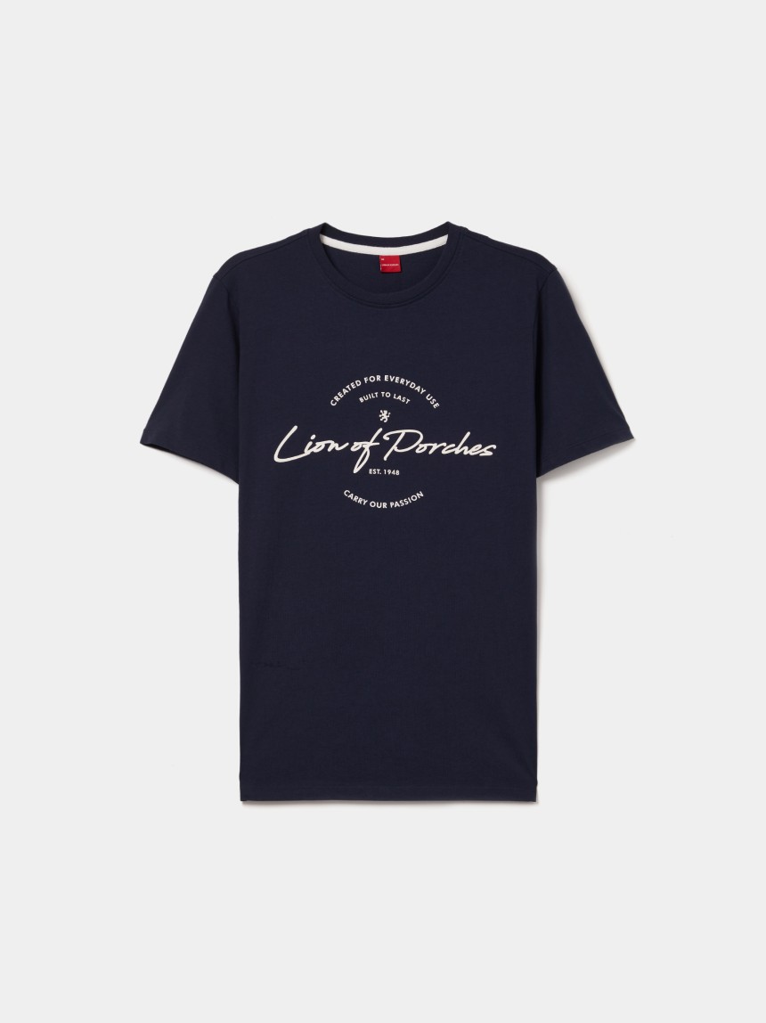 T-shirt em algodão