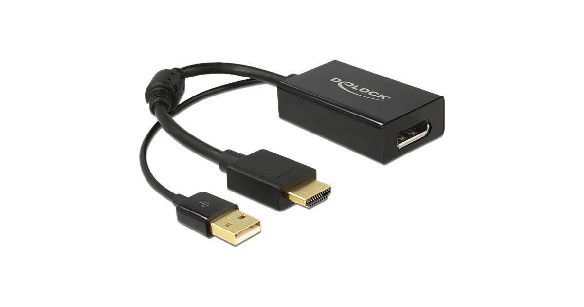 DeLOCKAdapter HDMI -> DisplayPort 1.2