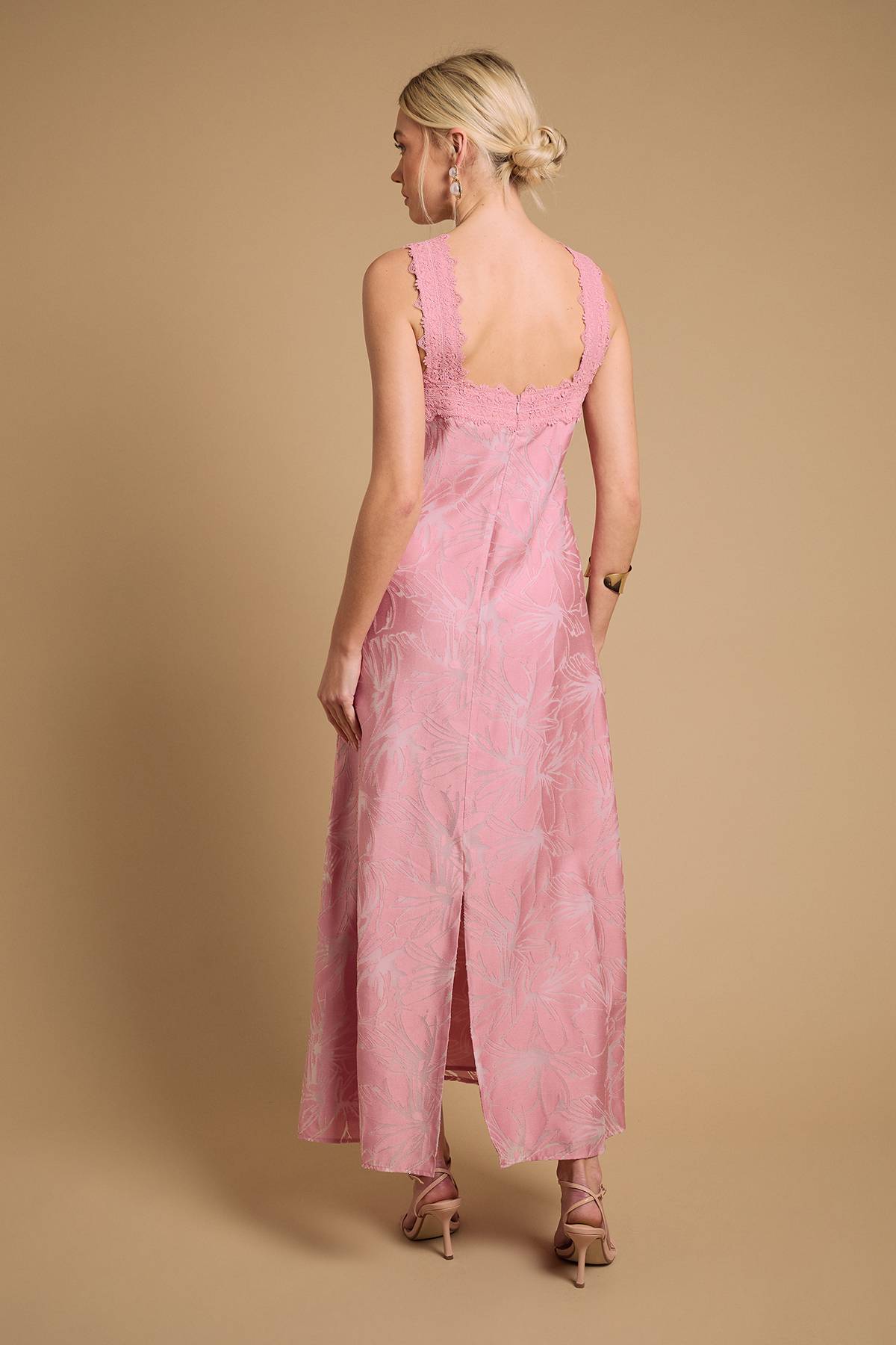 Oasis Robe Longue à Dos Nu