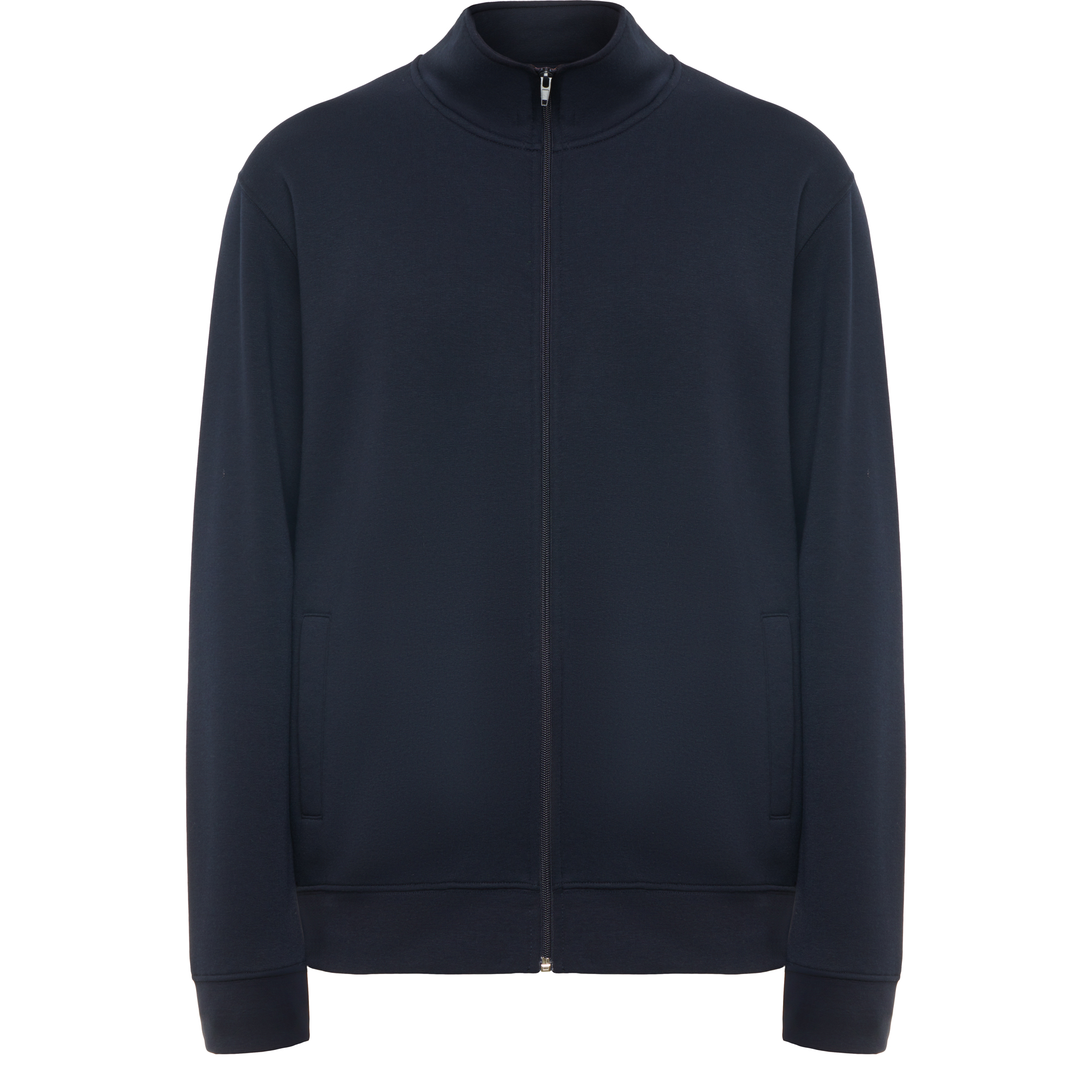 Roly CQ6439 - ULAN Sweat  avec encolure montante et zip au ton