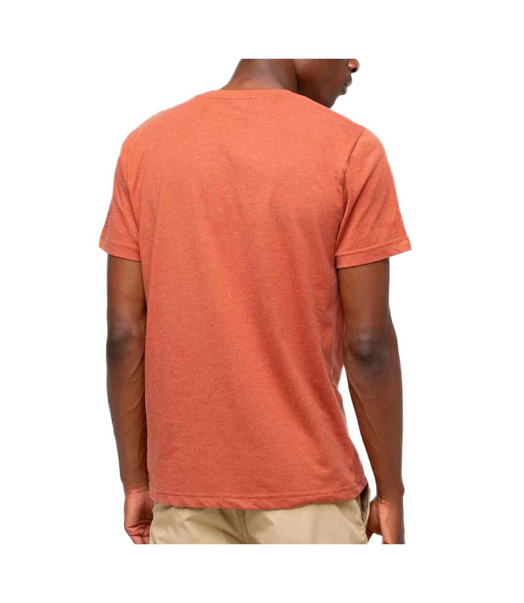 T-shirt Orange Homme TBS Piere