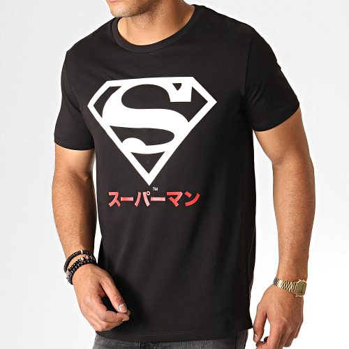 Tee Shirt Superman Japan Noir