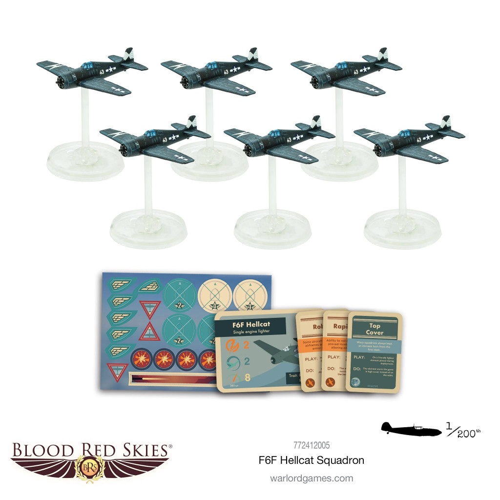 Blood Red Skies - F6F Hellcat squadron