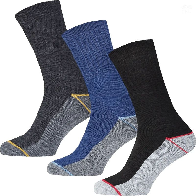 Heatbooster - Thermosokken - Zwart - 6-Paar - Warme Winter Sokken voor Dames en Heren